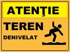 Placuta pentru teren denivelat